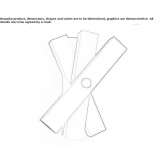 Aluminiowy kinkiet LED Arlon