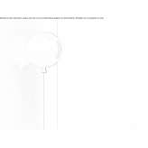 Lampa ścienna z dmuchanego szkła Ananea