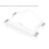 Wpuszczana lampa ścienna LED Cristaly® Masburg