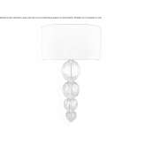 Murano glass wall lamp Buky
