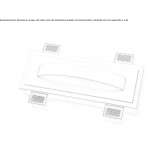 Alumite® and Cristaly® recessed LED wall light Deganwy