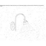 Adjustable ceramic LED wall lamp Alissas