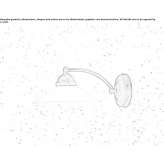 LED wall lamp with a fixed arm Perloz