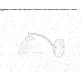 Ceramic LED wall lamp Ulukisla