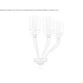Murano glass wall lamp Kulpin