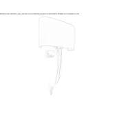 Metal wall lamp Goostrey