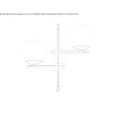 Metal wall lamp Blauzac