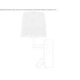 LED reading lamp Mirabela
