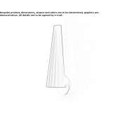 Marble LED wall lamp with dimmer Chanal