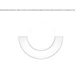 LED wall lamp made of powder-coated steel Pausesti