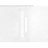 LED wall lamp made of glass Bivona