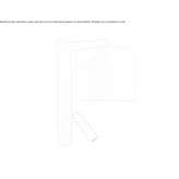 Adjustable steel reading lamp Vasiliki