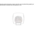 LED wall lamp made of Murano glass Mirabel