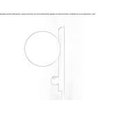 Brass LED wall lamp Faros