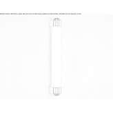 Metal LED wall lamp for the bathroom Orelia