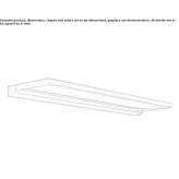 Shelf with integrated lighting Tadley