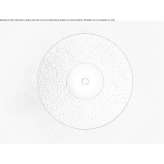 LED wall lamp made of glass Bugai
