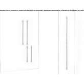 Aluminum LED wall lamp Gelida