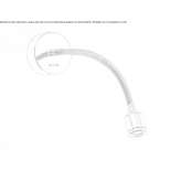 Zinc LED reading lamp with swing arm Pinalejo