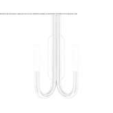 Double wall sconce in polished nickel with etched crystal Sonoma