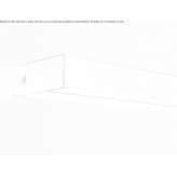 LED wall lamp made of aluminum and polycarbonate Hotham