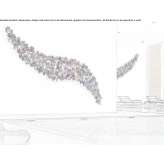 Lampa ścienna LED wykonana ręcznie z brązu Dorum