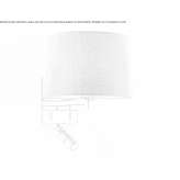 Adjustable zinc LED wall lamp Visnova