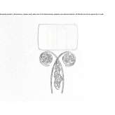 Handmade bronze wall lamp Wetteren