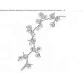 Handmade bronze wall lamp Semeac