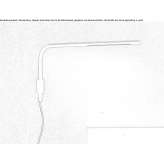 Aluminiowy kinkiet LED ze stałym ramieniem Cerncice