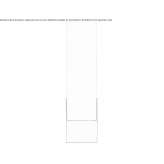 Tall brown bathroom wall lamp Salento