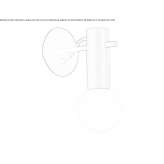 Wall lamp Puno
