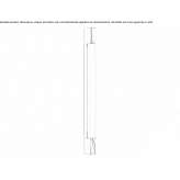 LED wall lamp made of aluminum and polycarbonate Horace