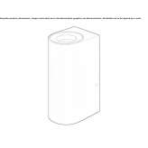 Aluminiowy kinkiet LED Sellrain