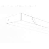 Aluminum LED wall lamp for the bathroom Cupi