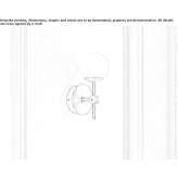 LED wall lamp Mogesti