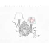 Halogenowa lampa ścienna Rossosz