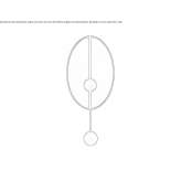 Lampa ścienna LED z tkaniny Taponnat