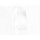 Aluminiowy kinkiet LED Lachaqui