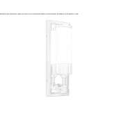 Aluminum wall lamp Ferrara
