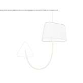 Lampa ścienna LED Pitelino