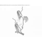 Lampa ścienna LED wykonana ręcznie z brązu Iquitos