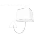 LED wall lamp Pitelino