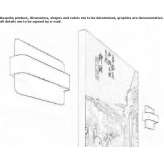 Iron LED wall lamp Chanas