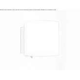 Dimmable wall lamp in glass and steel Ronnede