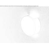 Plaster LED wall lamp Baeza