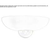 Glass wall lamp Tetelco