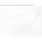 Steel LED wall lamp Piteglio