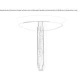 Glass wall lamp Vorkuta