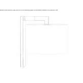 Kinkiet ze stałym ramieniem ze stali i tkaniny Vasiliki